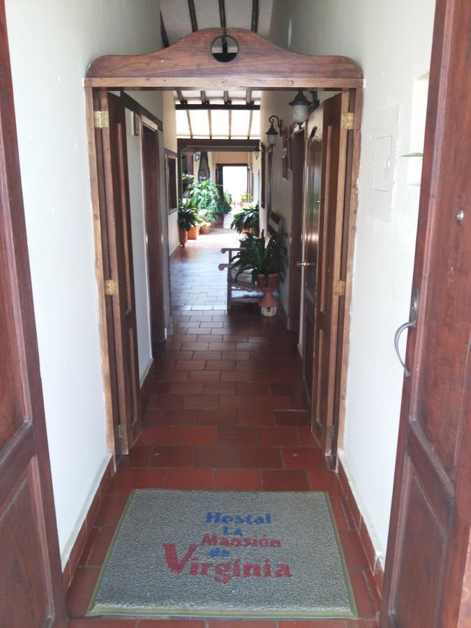 Hostal La Mansion De Virginia Barichara Bagian luar foto